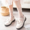 Japanese-style fairy pile socks for spring and summer, ultra-thin mesh yarn socks for women, silver onion star base long socks, sweet silk socks details Picture